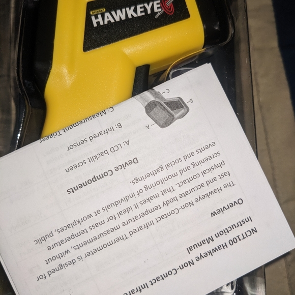 Hawkeye non contact infrared thermometer - Picture 4 of 6